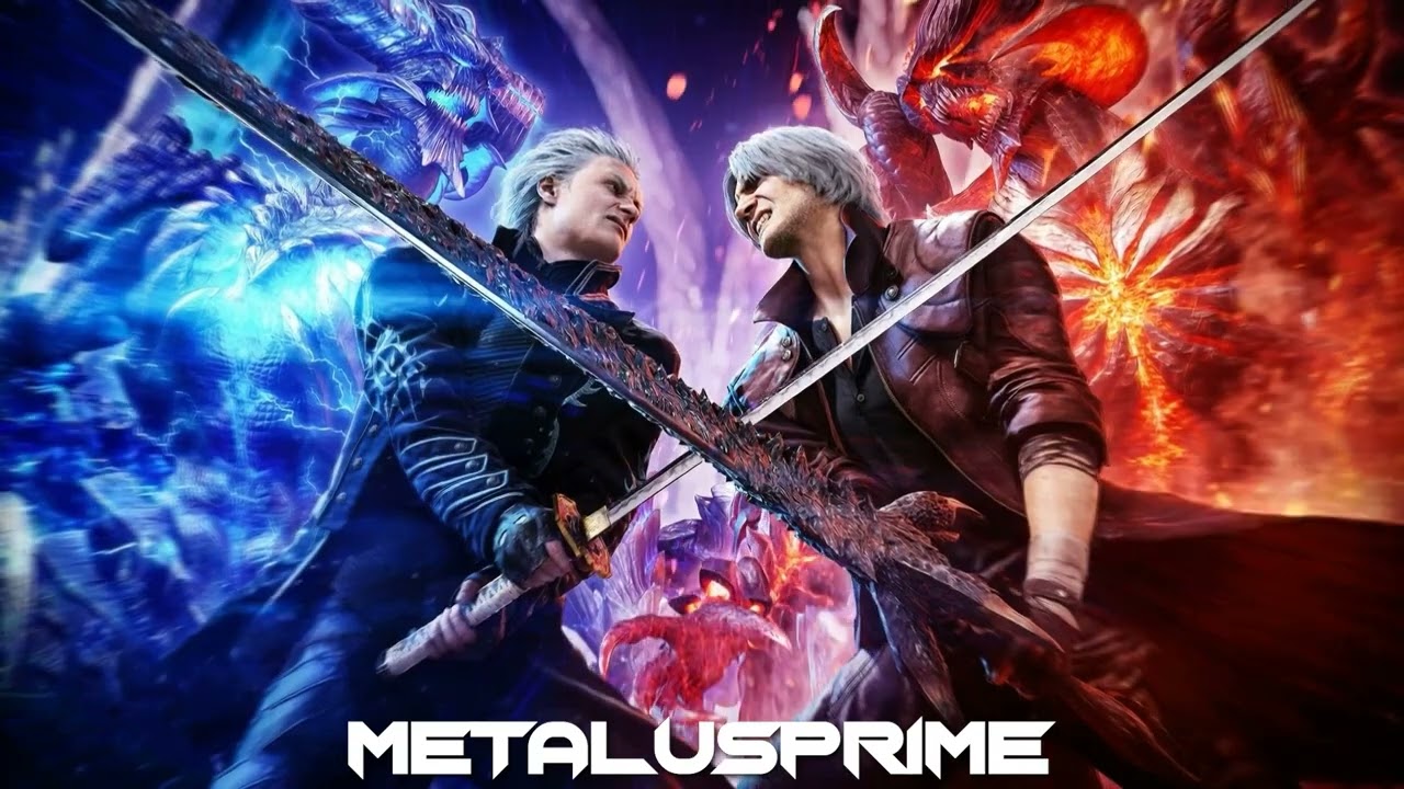 ETERNAL WAR - Metalus Prime - Industrial Metalcore - Vergil Fan Track (Devil May Cry)