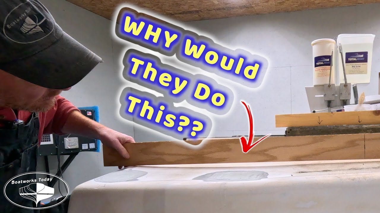 Correcting a Sagging Solid Fiberglass Sailboat Deck!
