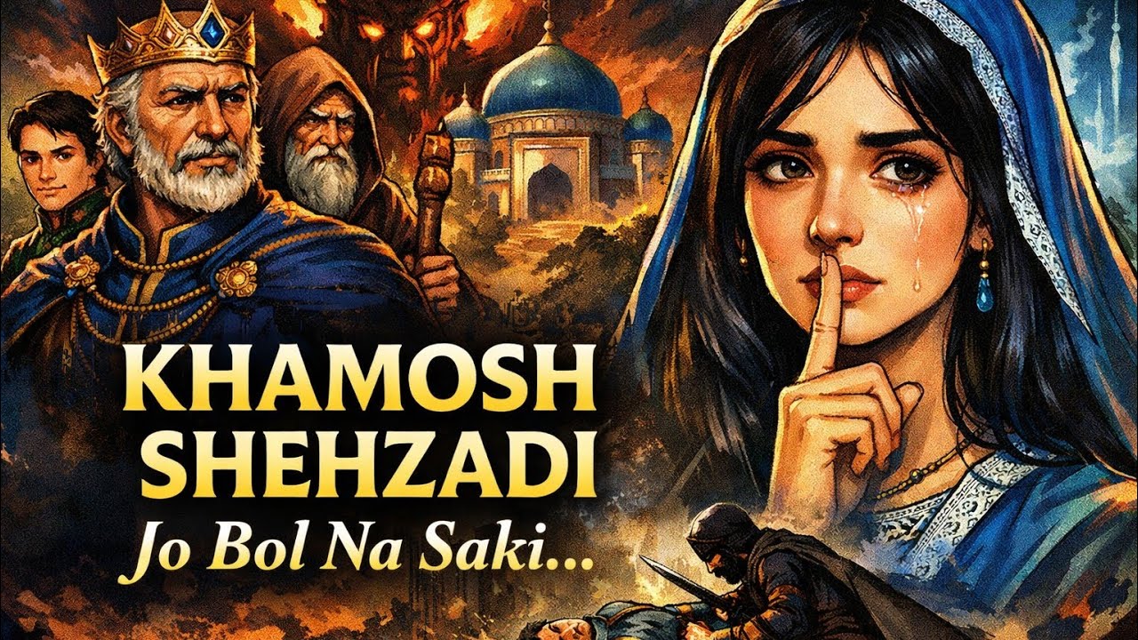 Khamosh Shehzadi Ki Dastaan | Alf Laila Style Emotional Urdu Story | Silent Princess Story