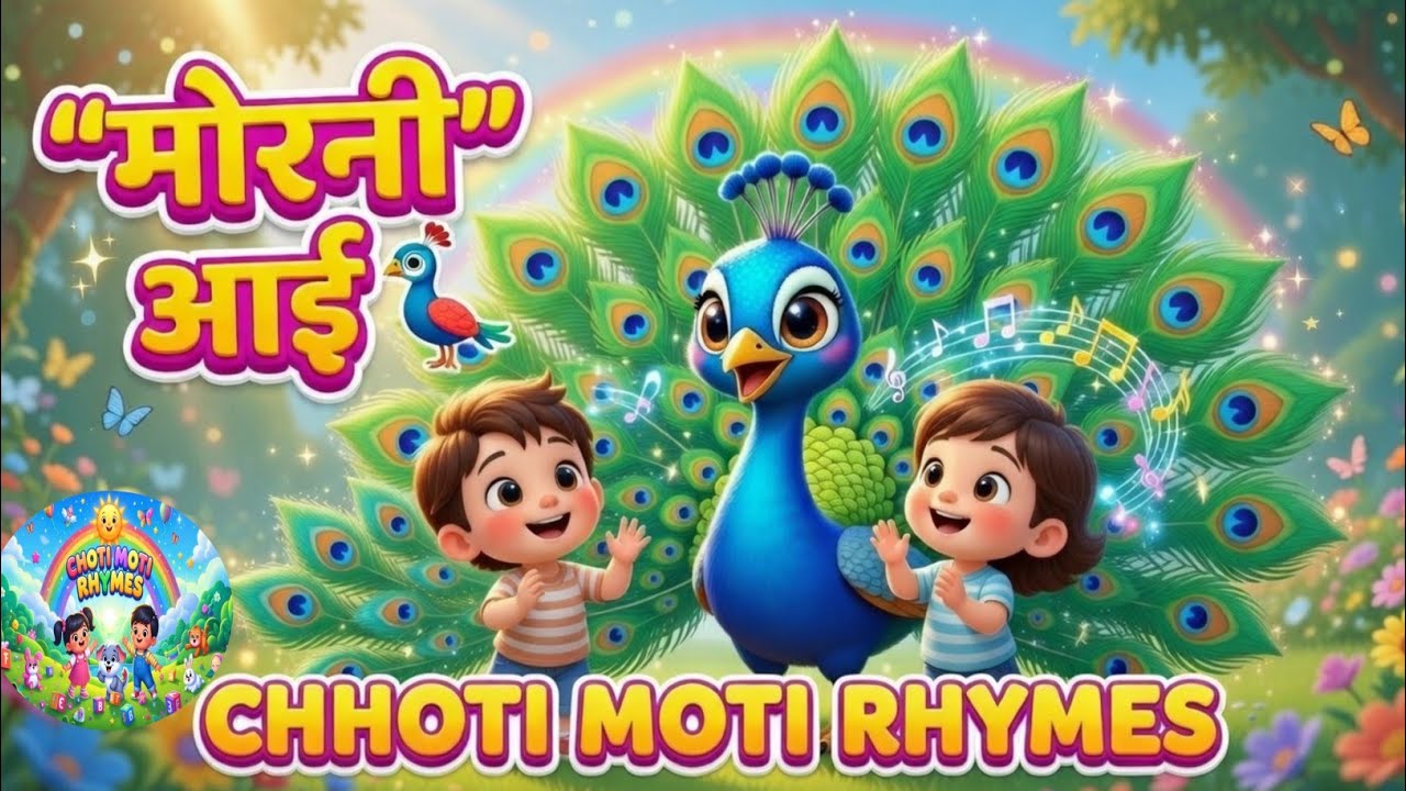 Morni Aayi 🦚 | More Hindi Nursery Rhyme 2026 | Kids Song | Morni Dance Song | Chhoti..