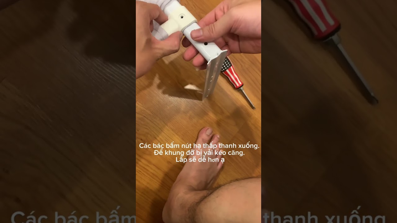 Hướng dẫn lắp thanh chắn giường Bamboo hoàn chỉnh nhất #bambooTCG