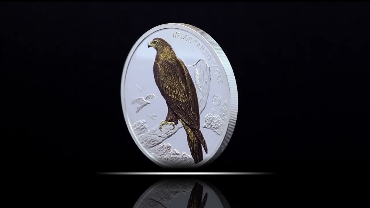 Birds of Australia 2025 $1 Wedge-tailed Eagle 1oz Silver Proof Coin