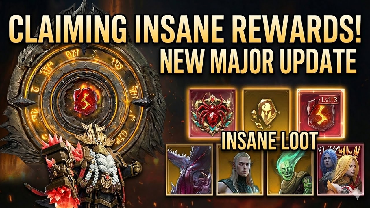 Claiming INSANE Rewards! 🎁 New Major Update Walkthrough | Watcher of Realms