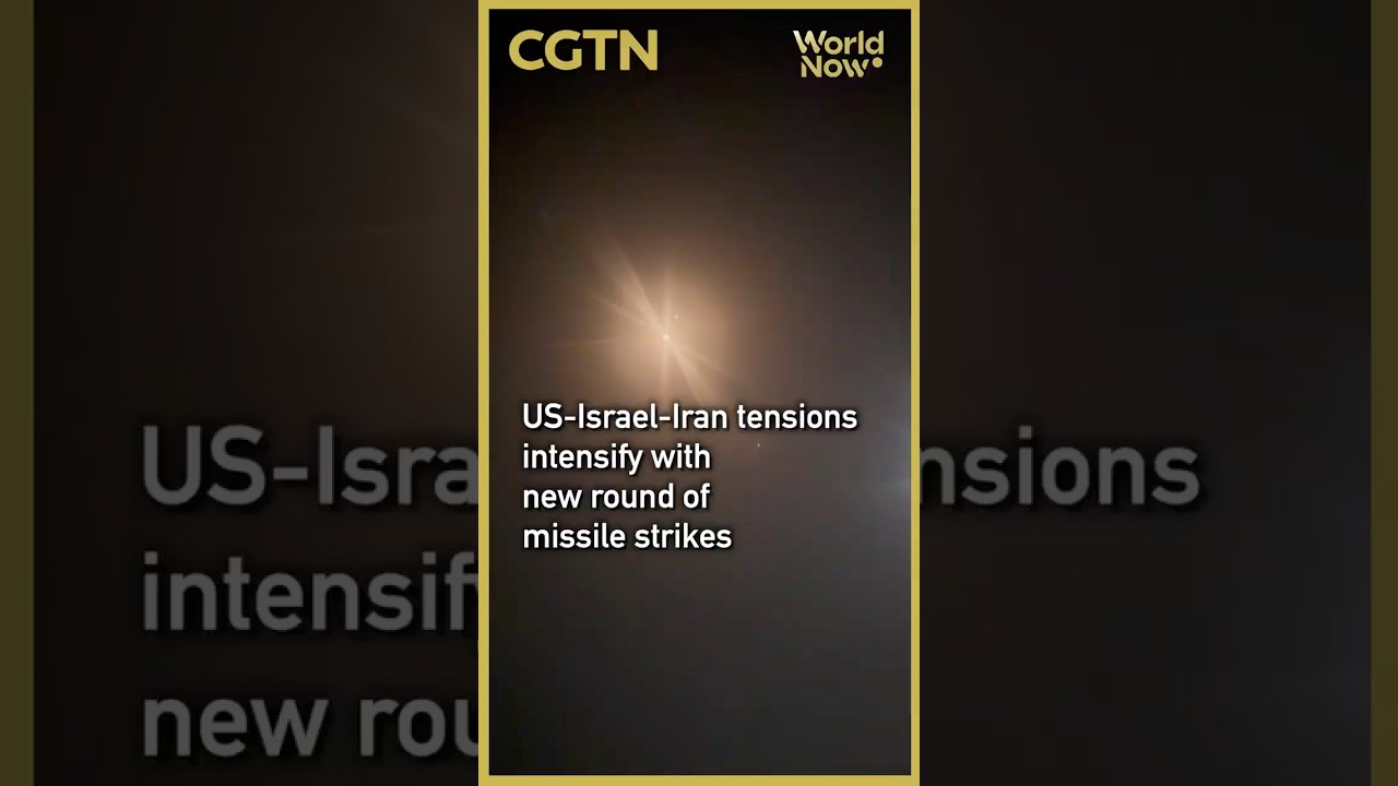 US-Israel-Iran tensions intensify with new round of missile strikes #worldnow