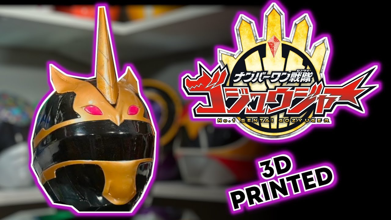 No.1 Sentai Gozyuger Gozyu Unicorn Helmet Build ナンバーワン戦隊ゴジュウジャー