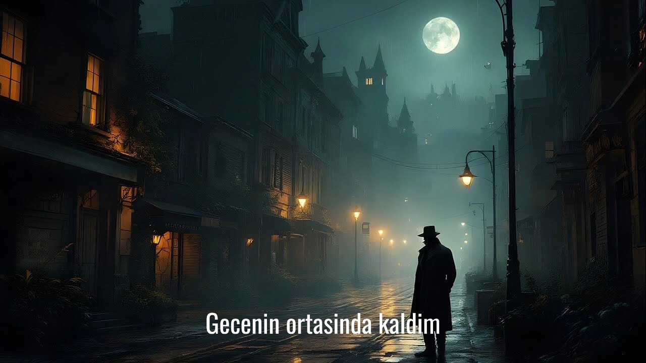 Gecenin ortasında kaldım - Arabesk - Psychedelic-Anatolian Turkish Folk Music  -