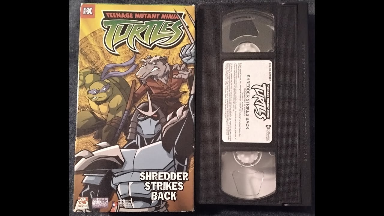 Opening to Teenage Mutant Ninja Turtles: Shredder Strikes Back 2004 VHS