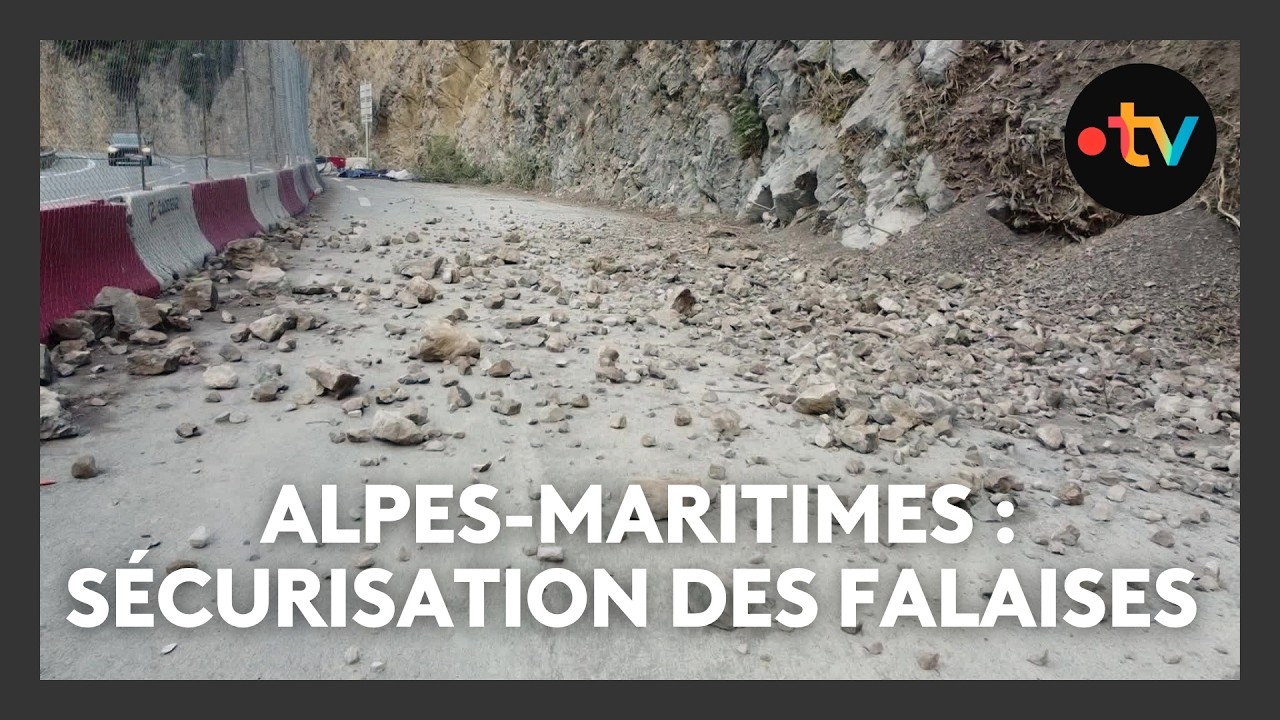 Une chute de pierres tous les quatre jours dans les Alpes-Maritimes, comment on se prot&egrave;ge du risque