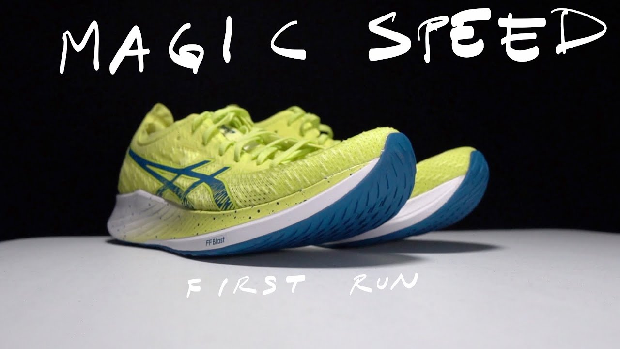 ASICS Magic Speed - First Run