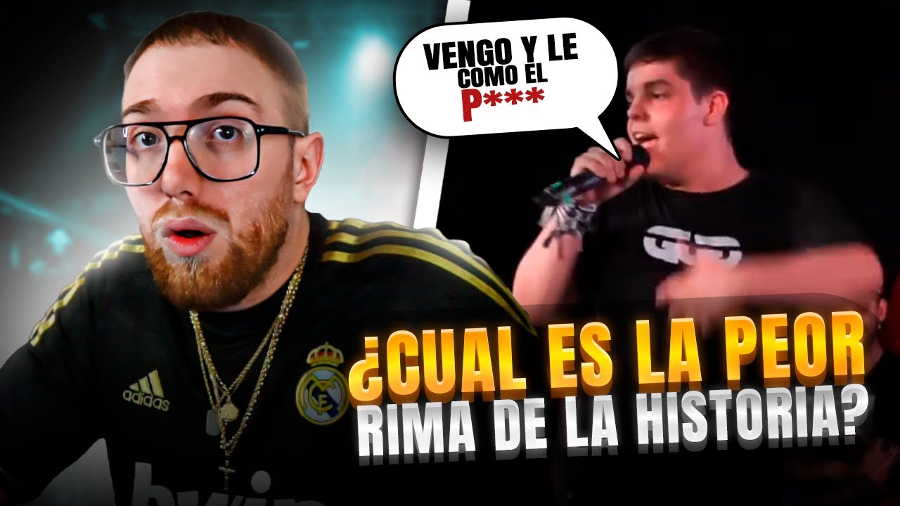 ¿CUÁL ES LA PEOR RIMA DE LA HISTORIA?