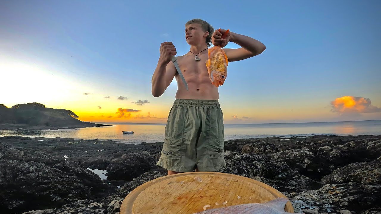 CATCH - CATCH - COOK ( Big Snapper ) SOLO