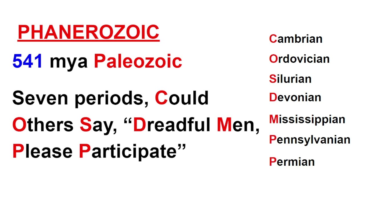 Geologic Time Scale Song!