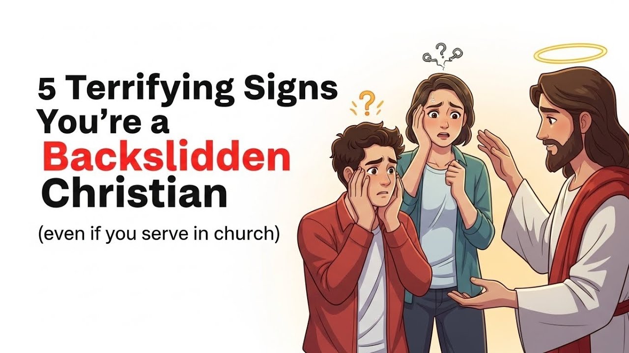 5 Terrifying Signs You're a Backslidden Christian (even if you serve in church)