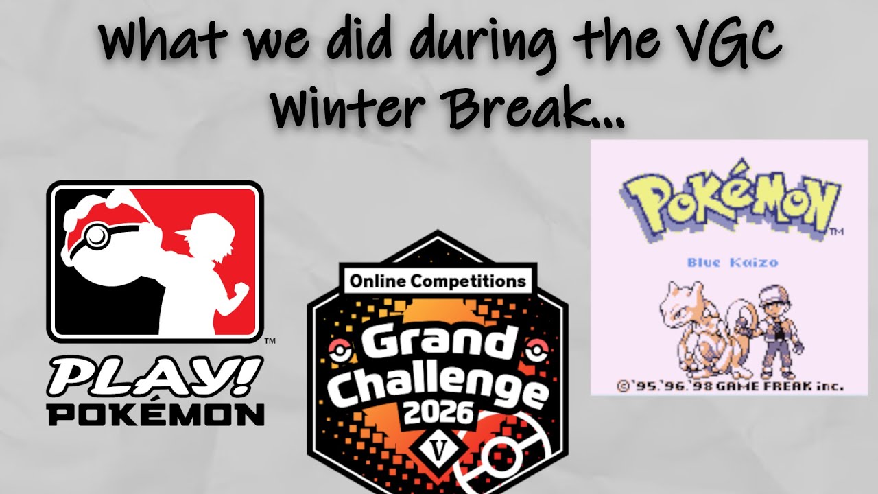 What we Did During the VGC Winter Break! | Pokémon VGC 26 Reg F | Littleroot Lessons Ep 306