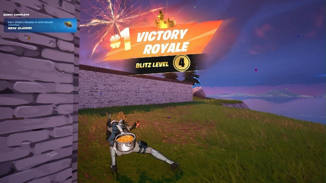 White Widow Solo Crowned Victory Royale - Fortnite Blitz Royale - 7/9/25 (PS5)