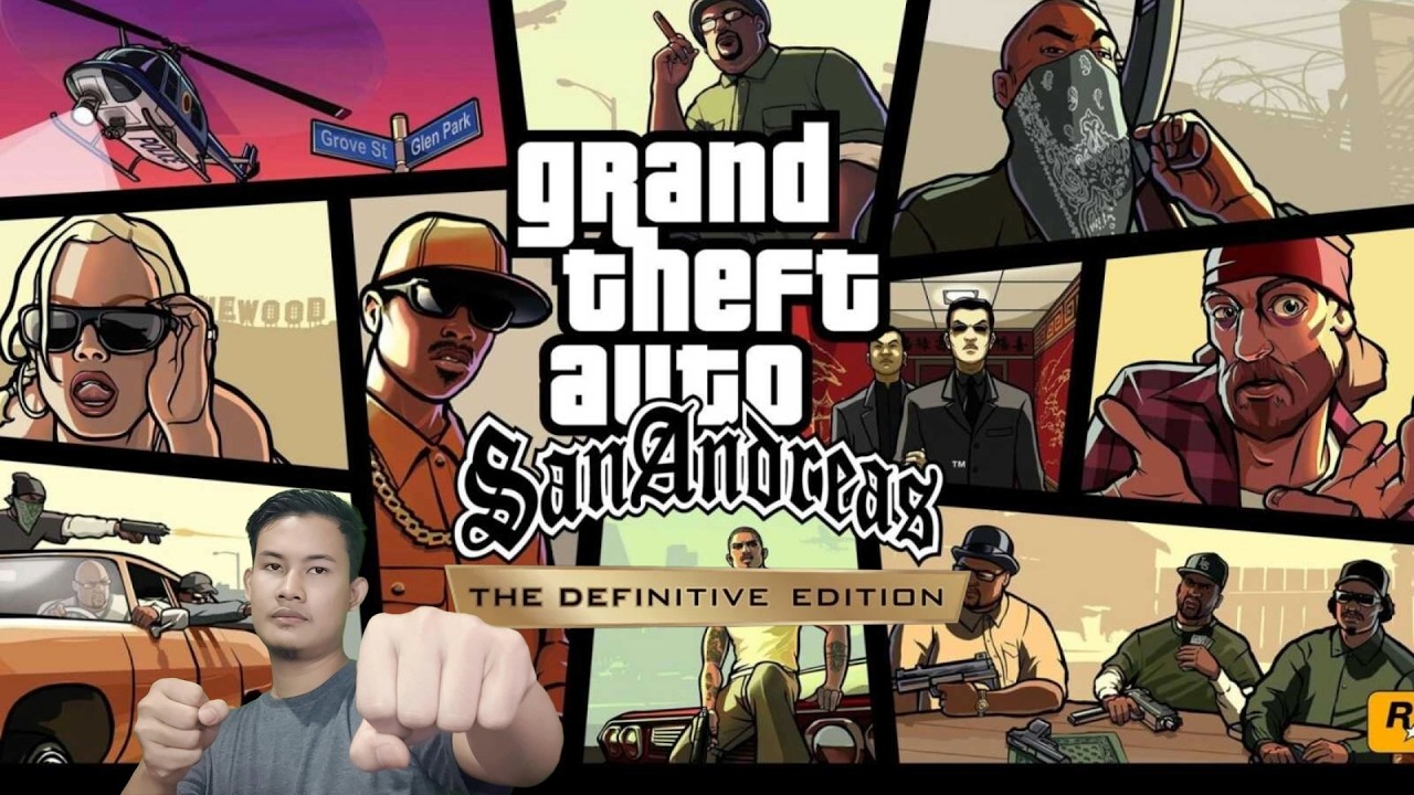APAKAH INI AKHIR DARI PERJALANAN CJ DIKOTA LAS VENTURAS...GTA SAN ANDREAS DEFINITIVE EDITION #4