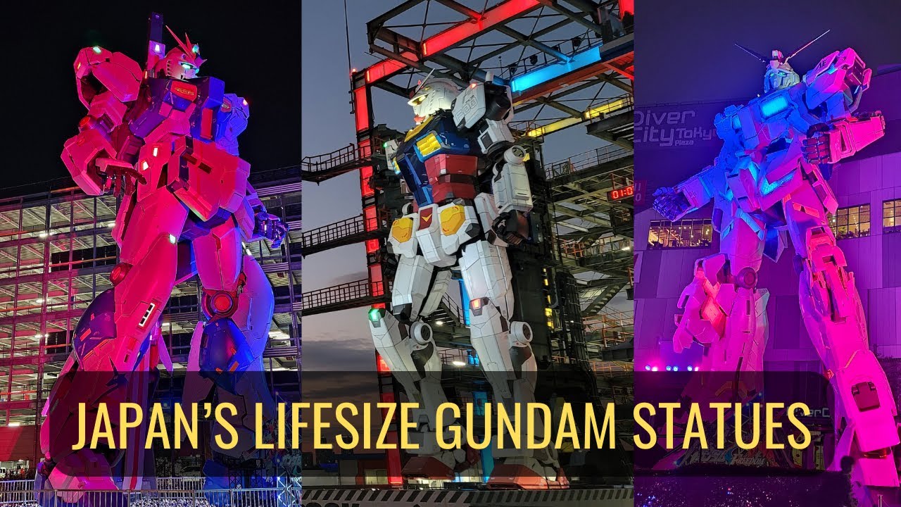 Visiting EVERY Gundam Base in Japan!