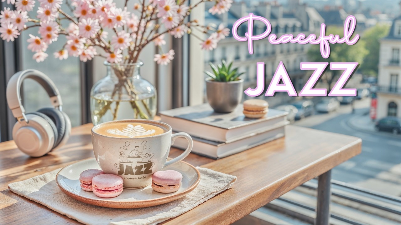 Peaceful Morning Jazz ☕ Relaxing Café Music with Soft Piano & Bossa Nova | Study, Work, Relax