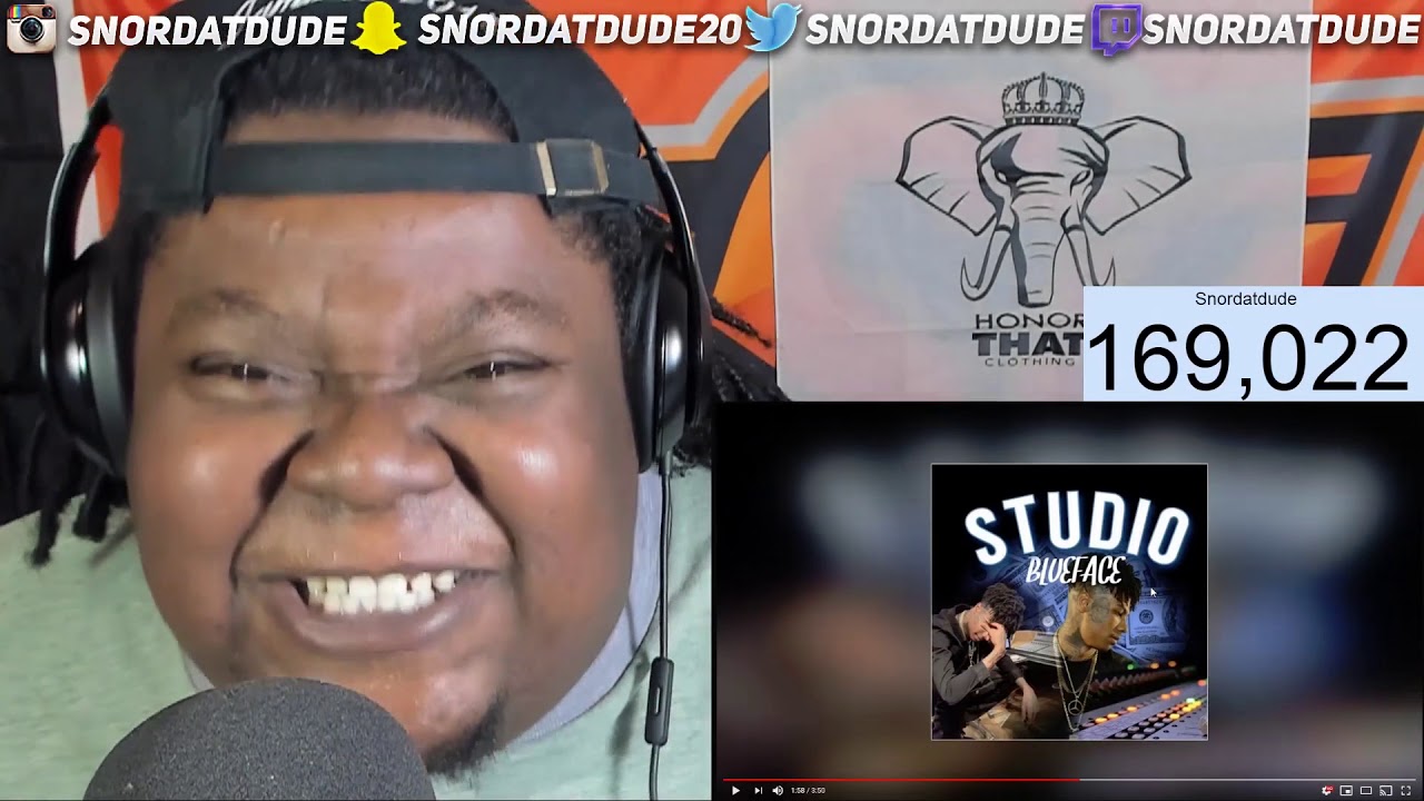 HOW YOU SING OFFBEAT?!?! Blueface - Studio (Official Audio) REACTION!!!