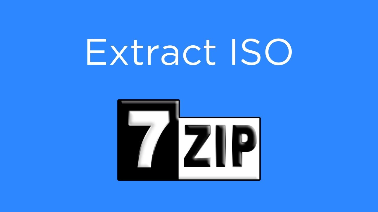How to Extract ISO using 7-Zip (2023)