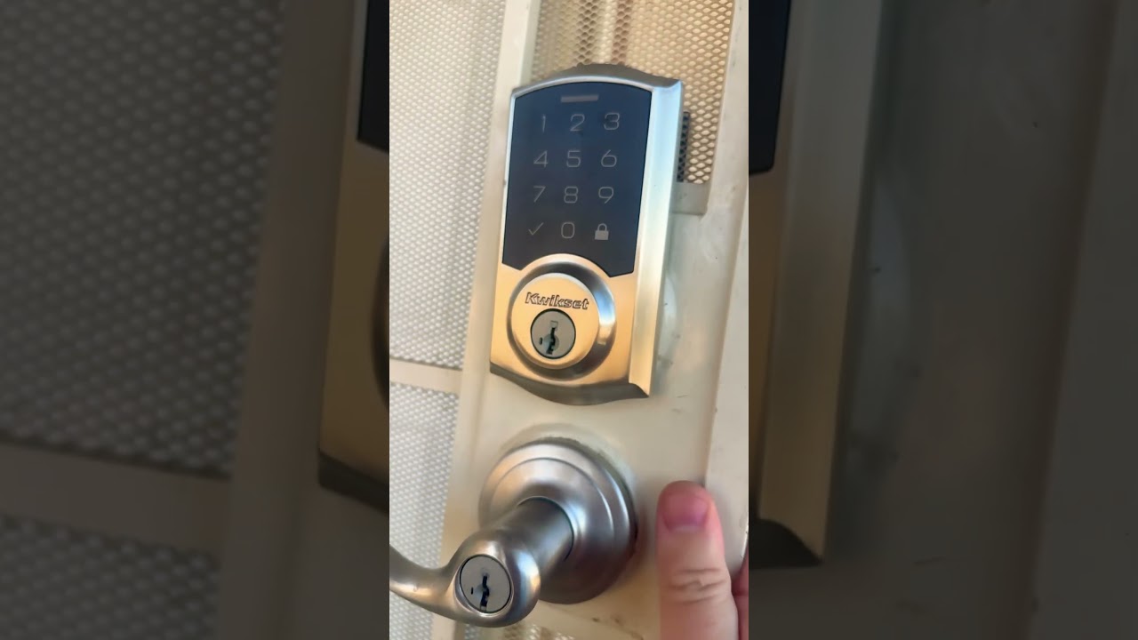 Programming the Smart Code 270 #kwikset #smartcode #programming