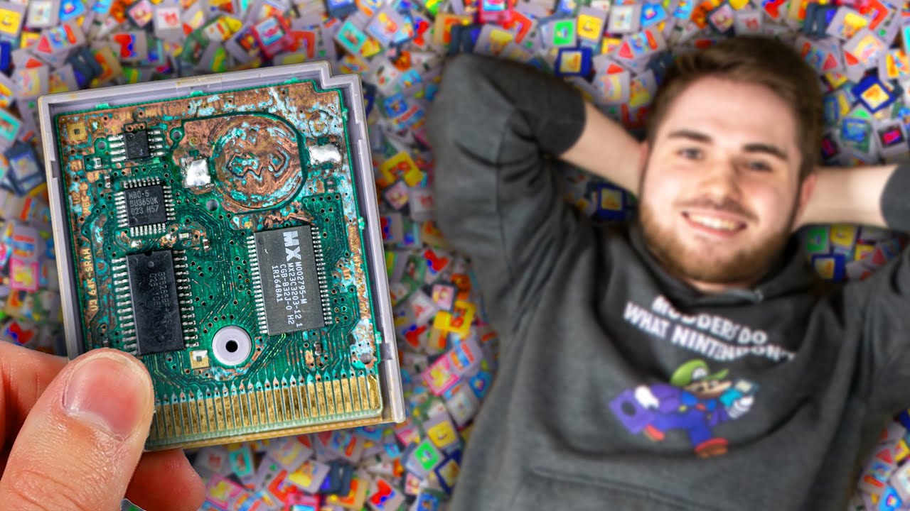 I FIXED 100  Broken Game Boy Games!
