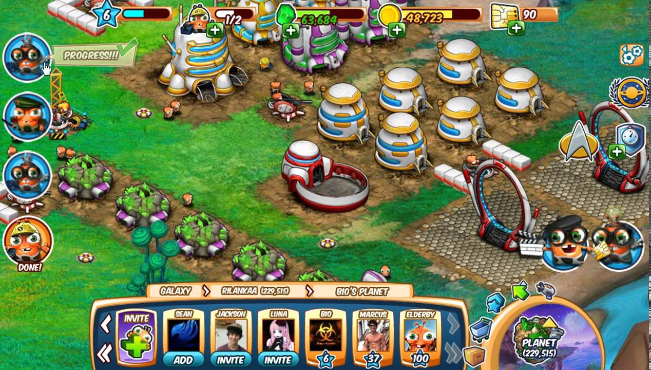 Galaxy Life (Facebook) Gameplay Part 8