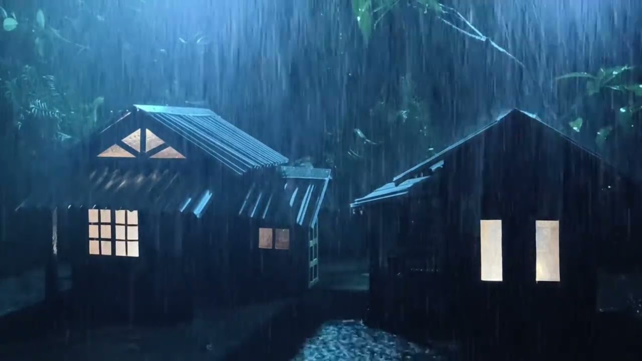 No Ads Rain Sounds for Sleeping | Soothing Rain & Gentle Thunder ASMR for Deep and Restful Sleep