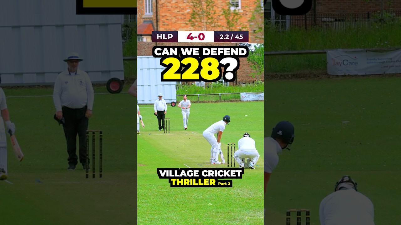 Village cricket match goes to the last ball&hellip; Part 2/3 🏏 #cricket #villagecricket #cricketmatch