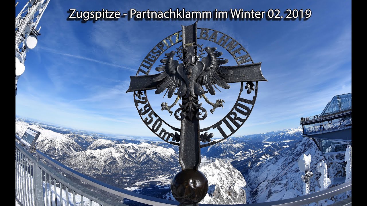 Garmisch im Winter - Zugspitze - Partnachklamm 2019.02