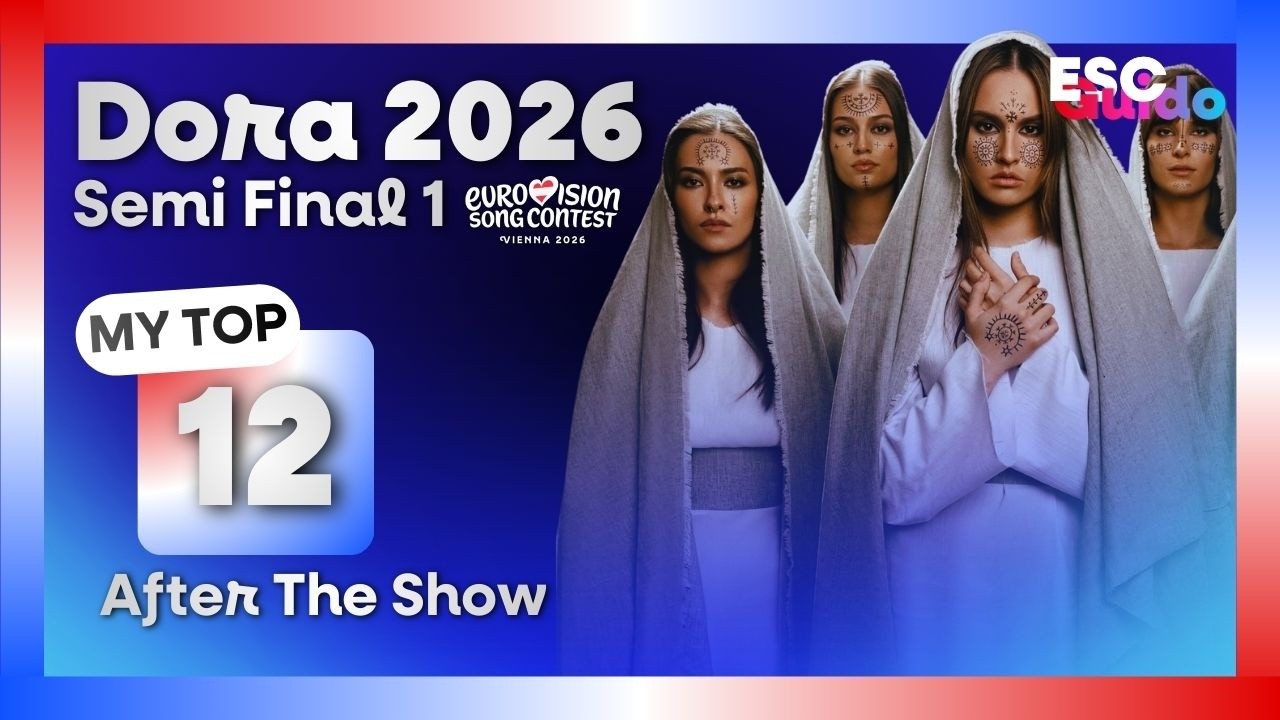 🇭🇷 Dora 2026 Semi Final 1 | My Top 12 After The Show | Eurovision 2026