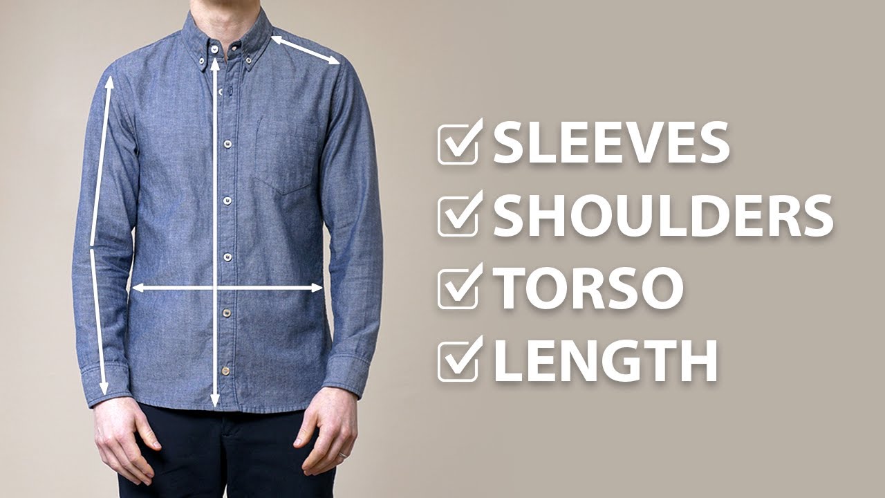How Your Button Up Shirts Should Fit | Button Down Fit Guide
