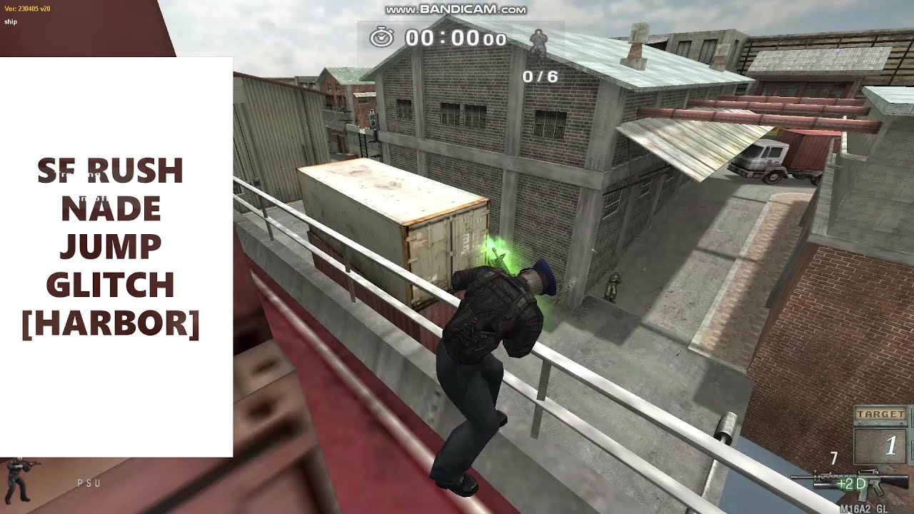 [SF][스포][炸彈跳] SF RUSH / NADE JUMP_GLITCH [HARBOR]