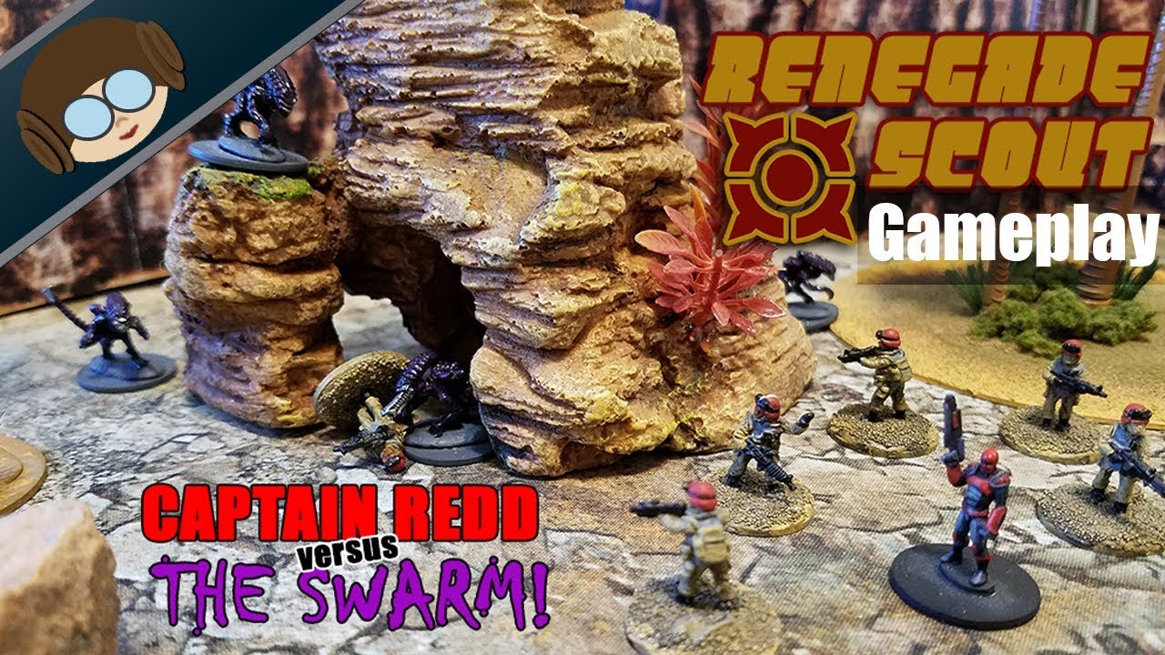 Renegade Scout -- Captain Redd versus The Swarm!