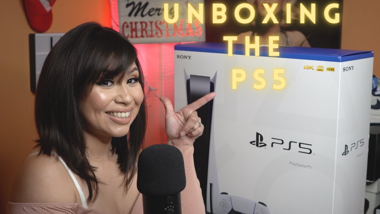 ASMR | UNBOXING THE PS5 | TAPPING, CLICKING, SOFT WHISPERS