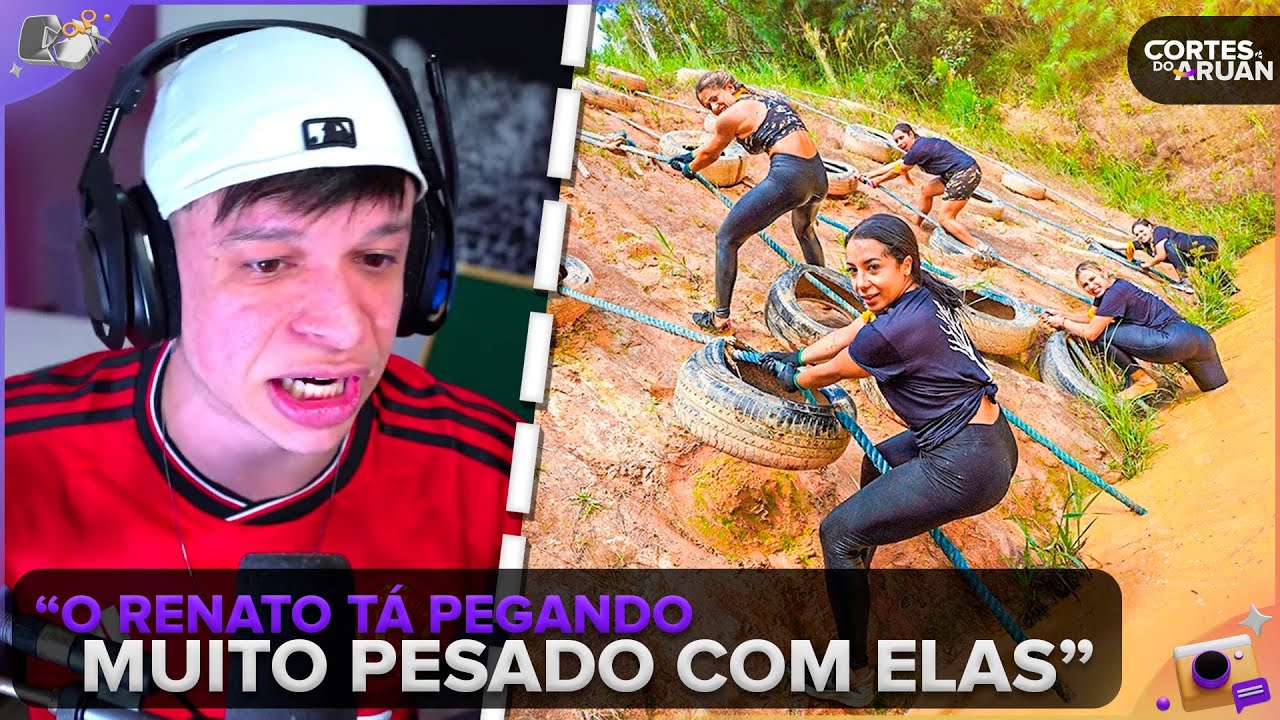 ARUAN REAGE: O PAREDÃO MEGA IMPOSSÍVEL COM AS MENINAS TENTE SUBIR! [EP.12] (RENATO GARCIA)