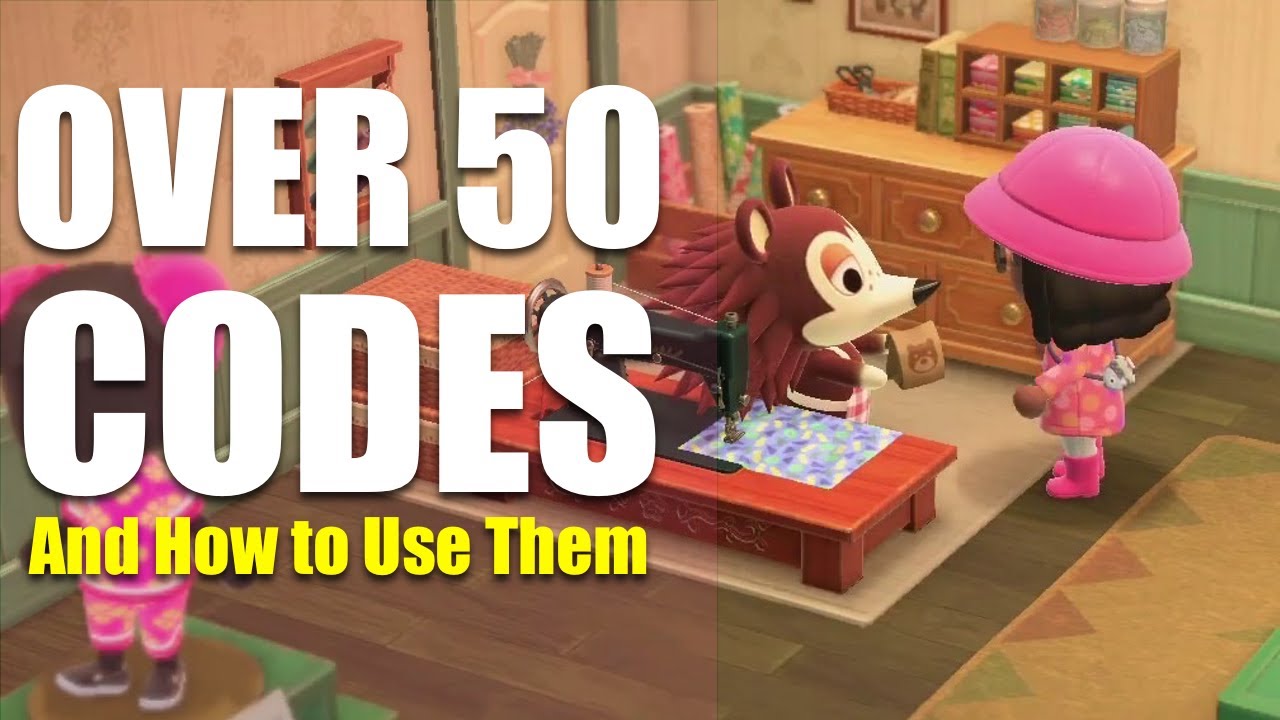 Over 50 Custom Design Codes and How to Use Them In Animal Crossing New Horizons