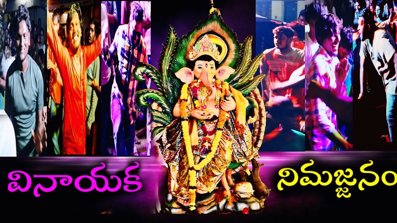 Celebrating the grand Vinayaka Nimajjanam in Vizag 🌊🙏