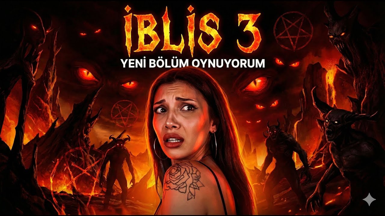 GERÇEK HİKAYELİ TÜRK YAPIMI KORKU OYUNU OYNUYORUM! İBLİS 3 PHENOMENA - lilydeniz