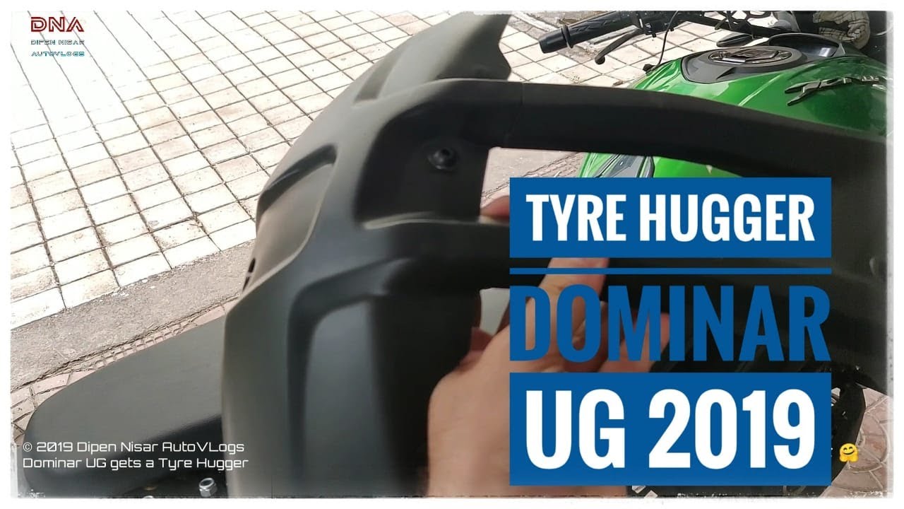 2019 Dominar 400 Modification | NS200 Tyre Hugger | BEST STRONG BRACKET | Rain Mud Guard | DNA VLOGS