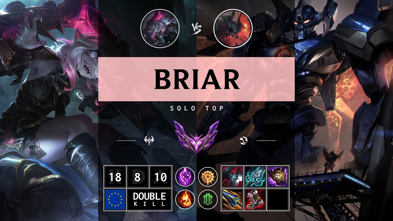 Briar Top vs Aatrox - EUW Master Patch 14.12