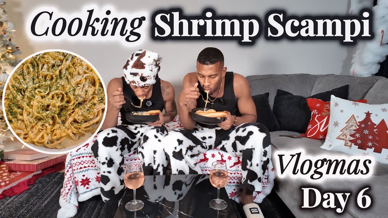 Cooking Shrimp Scampi & Having Deep Talks | Life Update | Vlogmas Day 6