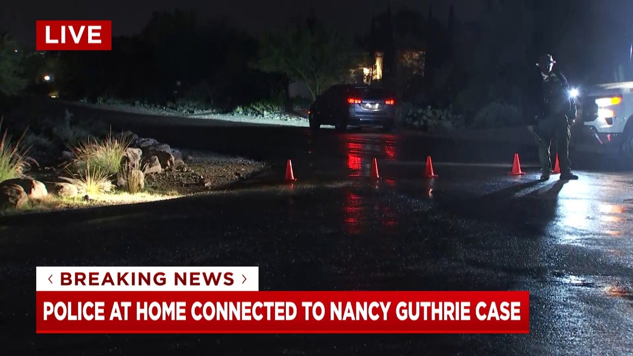 BREAKING: Reports of SWAT activity near Nancy Guthrie's Tucson home