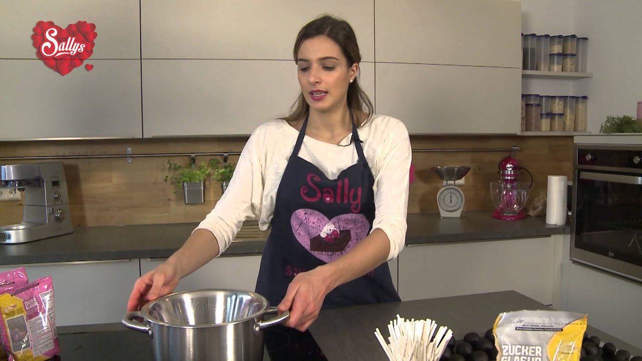 Schokoladen-Cakepops für den Valentinstag / Sallys Welt