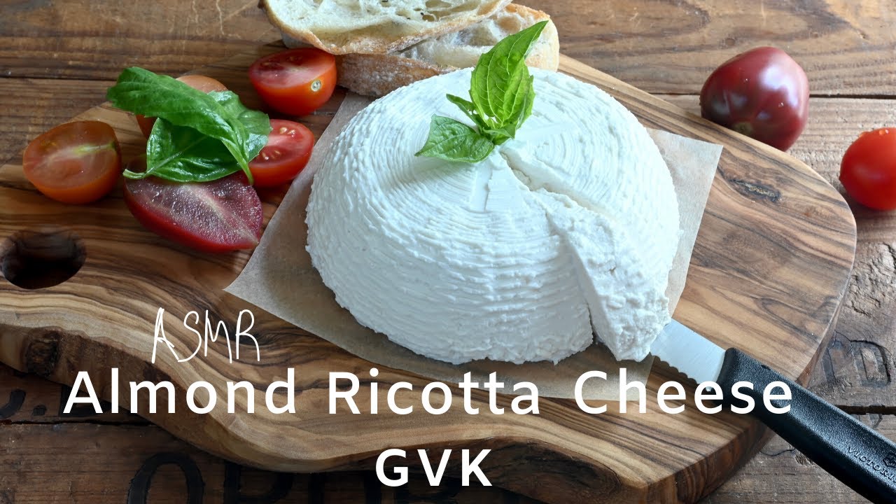 ASMR Almond Ricotta Cheese