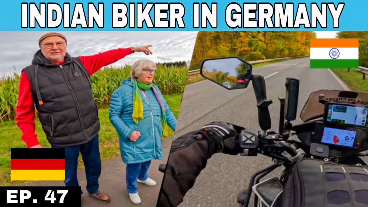 Indian Biker in Germany 🇩🇪 | My second time in Germany on a motorbike | Indian to London S.2 Ep.47