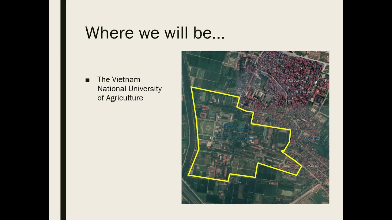 Land Change Science and Remote Sensing Field School in Hanoi, Vietnam