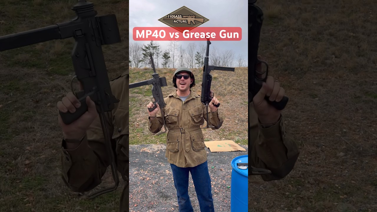 MP40 против M3 Grease Gun. Что лучше?