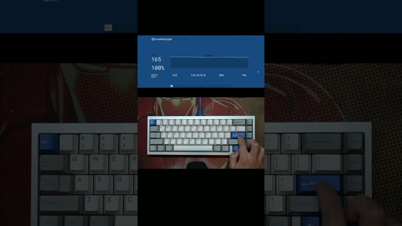 QK65 x Prince Switches x DCX Drop Camillo Keycaps