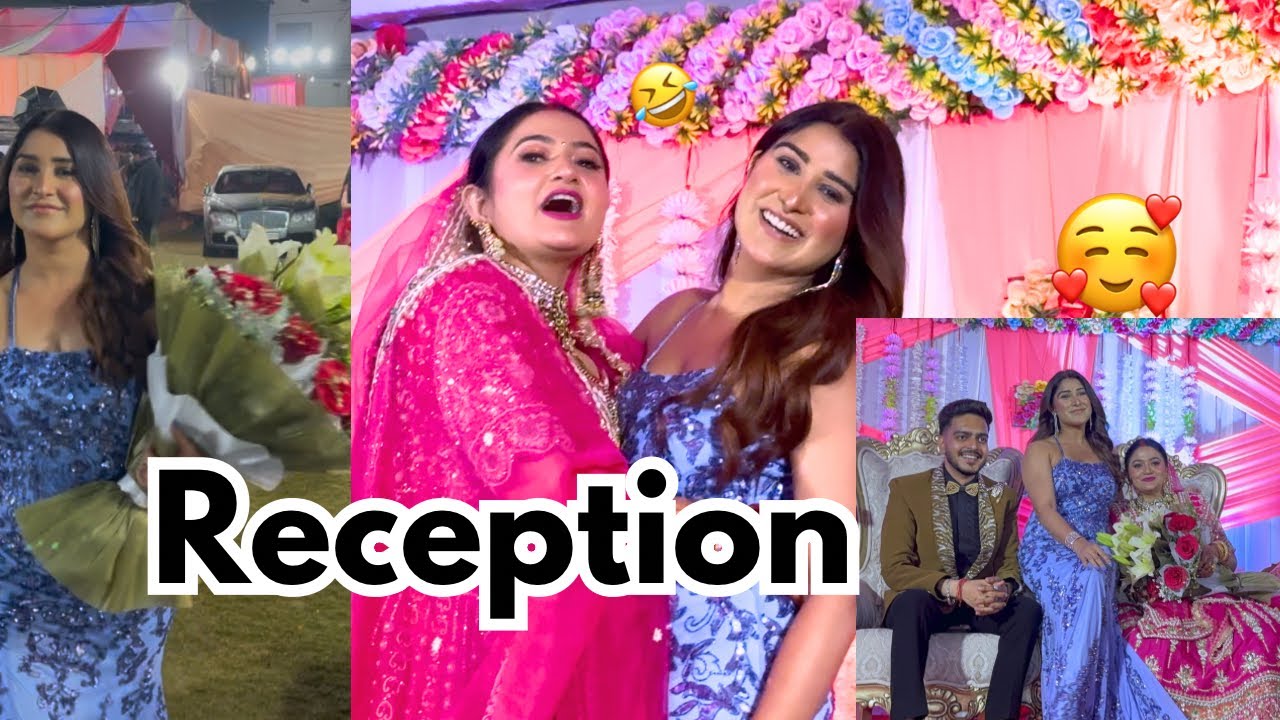 🥰😜sibbu rachit ke reception mai aye famous creator 💃🕺machaya khub dhamal😎